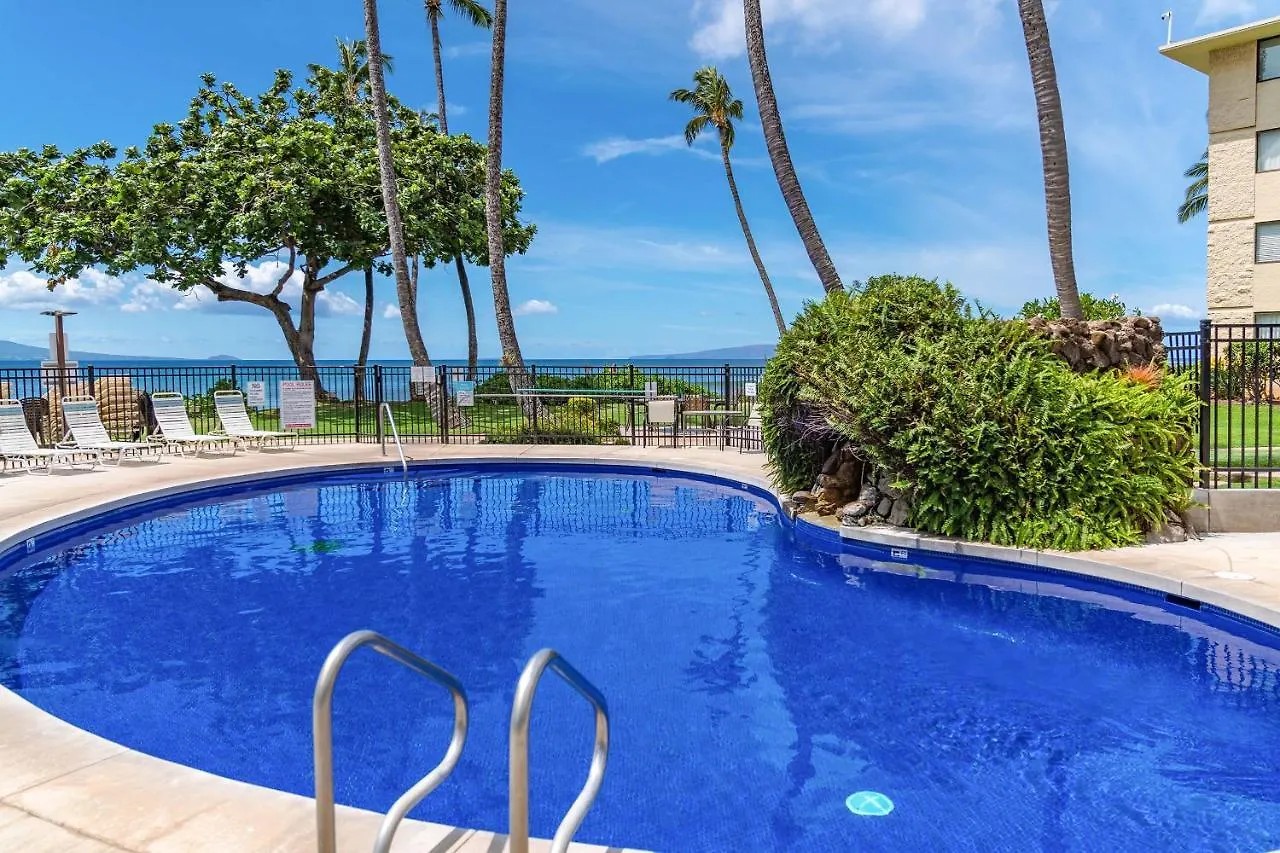 度假居 Kanai A Nalu 314 - Newly Renovated, Oceanfront, Ac Wailuku 美国